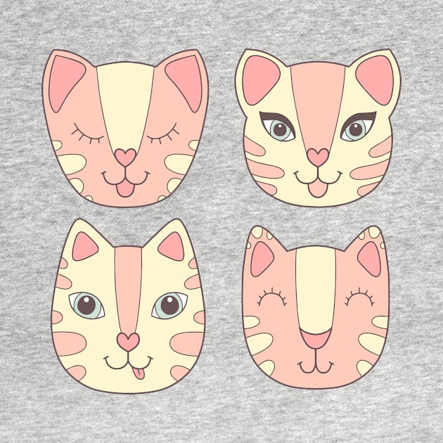 Cute Cats by Mashmuh